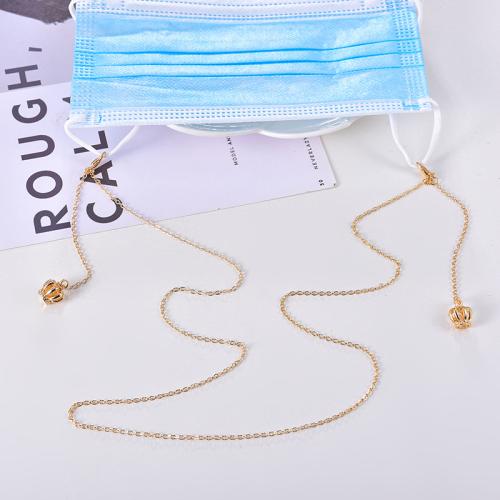 Glasses Holder, Copper Alloy, plated, fashion jewelry & different designs for choice, more colors for choice, Length:90 cm, Sold By PC