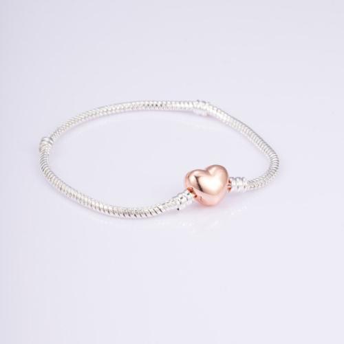 Stainless Steel Jewelry Bracelet 304 Stainless Steel plated fashion jewelry & for woman Length 20 cm Sold By PC