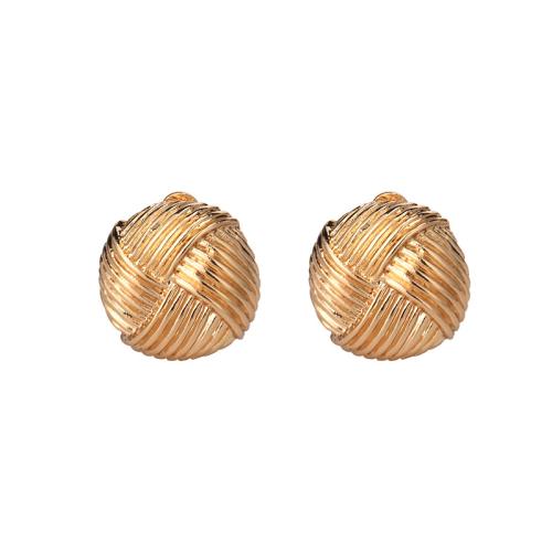 Tibetan Style Stud Earring, fashion jewelry & for woman, more colors for choice, 16x16mm, 2PCs/Bag, Sold By Bag