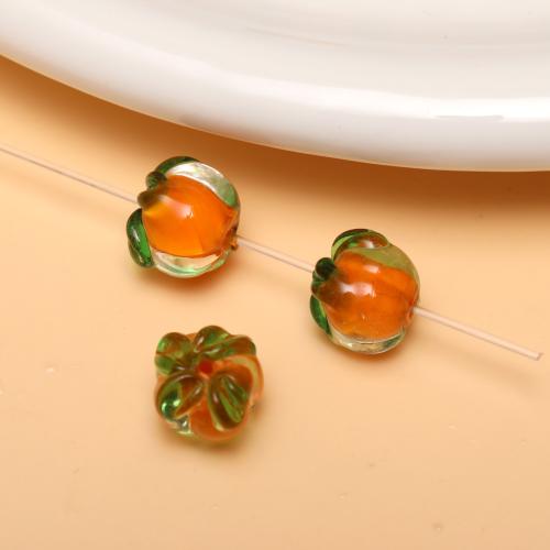 Perles murano faites à la main , chalumeau, bijoux de mode & DIY, couleurs mélangées, 12x12mm, Vendu par PC