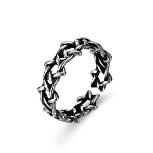Brass δάχτυλο του δακτυλίου, Ορείχαλκος, κοσμήματα μόδας & για άνδρες και γυναίκες & κοίλος, Μέγεθος:7, Sold Με PC
