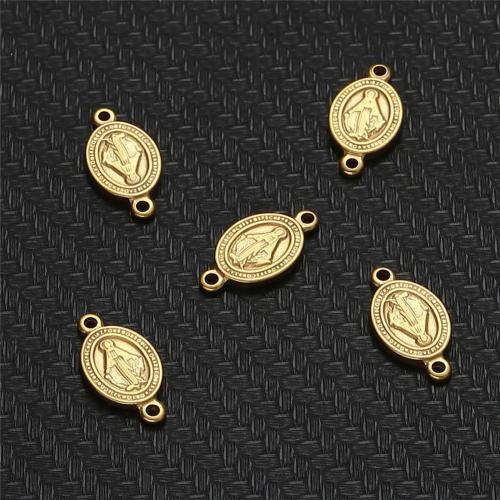 Brass Jewelry Connector, plated, DIY & 1/1 loop, more colors for choice, nickel, lead & cadmium free, Sold By PC