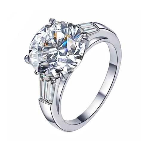Anillo de dedo de latón, metal, chapado, para mujer & con diamantes de imitación, más colores para la opción, libre de níquel, plomo & cadmio, inner diameter:17~20mm, agujero:aproximado 2mm, Vendido por UD