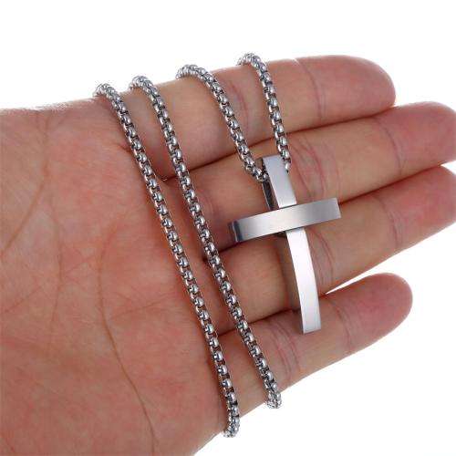 Stainless Steel Cross Pendants, 304 Stainless Steel, plated, different styles for choice, more colors for choice, Sold By PC