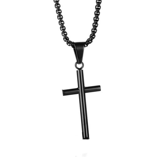 Nehrđajućeg čelika križa Privjesci, 304 nehrđajućeg čelika, pozlaćen, različitih stilova za izbor, više boja za izbor, Prodano By PC