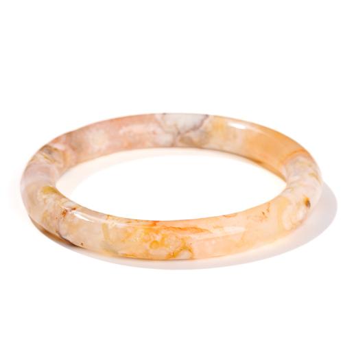 Cherry Blossom Agate Bangle, fashion jewelry & different size for choice & for woman, Sold By PC