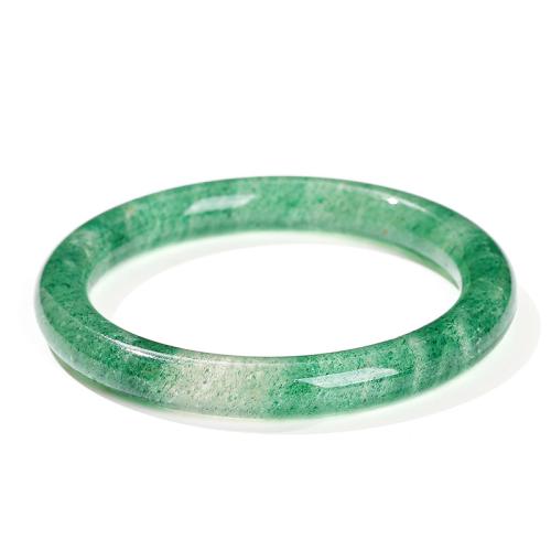 Strawberry Quartz Bangle, different size for choice & for woman, green, Sold By PC