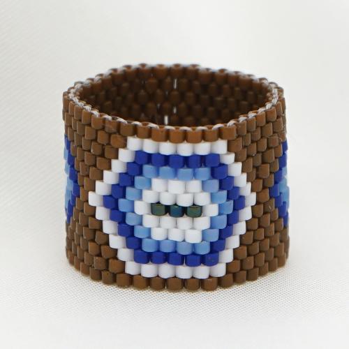Unisex Finger Ring, Seedbead, fashion jewelry & different styles for choice, more colors for choice, US Ring Size:9.5, Sold By PC