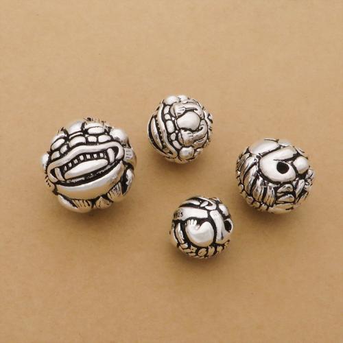 Spacer Beads Jewelry, 925 Sterling Silver, DIY & different size for choice, Sold By PC
