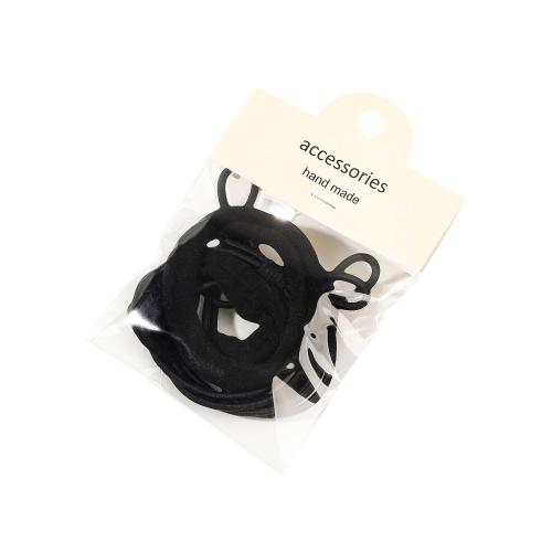 Hair Scrunchies, Cloth, handmade, for woman, more colors for choice, 5PCs/Bag, Sold By Bag
