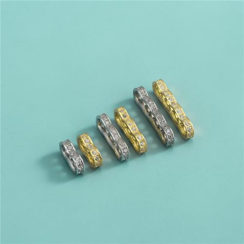 925 Sterling Zilver Connectors, DIY & verschillende grootte voor keus & micro pave zirconia, meer kleuren voor de keuze, Verkocht door PC