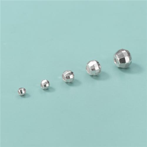 925 Sterling Silver Spacer Bead Laser & DIY silver color Sold By PC