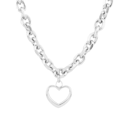Ожерелье Мода Choker, Нержавеющая сталь 304, с 10cm наполнитель цепи, ювелирные изделия моды & Женский, оригинальный цвет, длина:Приблизительно 32 см, продается PC