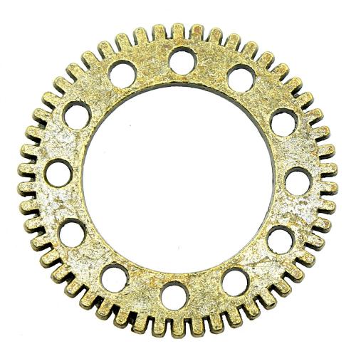 Zinc Alloy Pendants Gear Wheel plated vintage & fashion jewelry & DIY 25mm Sold By PC