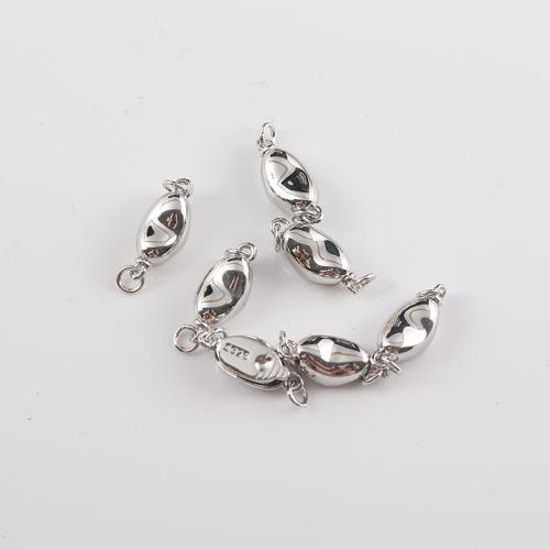 925 Sterling Silver Clasp DIY Sold By PC