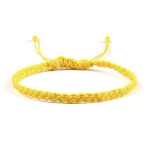 Fashion Create Wax Cord Bracelets Adjustable & Unisex Sold By PC
