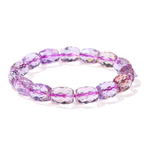 Ametrine Bracelet handmade & for woman & faceted Length Approx 6.5-8 Inch Sold By PC