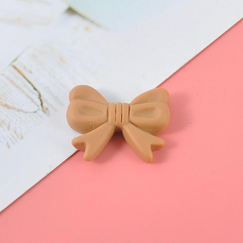 Mobile Phone DIY Decoration, Resin, Bowknot, enamel, more colors for choice, 100PCs/Bag, Sold By Bag