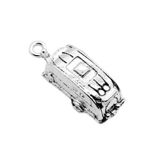 Vehicle Shaped Tibetan Style Pendants, Car, antique silver color plated, vintage & fashion jewelry & DIY, 27x8mm, Sold By PC