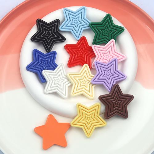 Mobile Phone DIY Decoration Resin Star epoxy gel Random Color Sold By PC