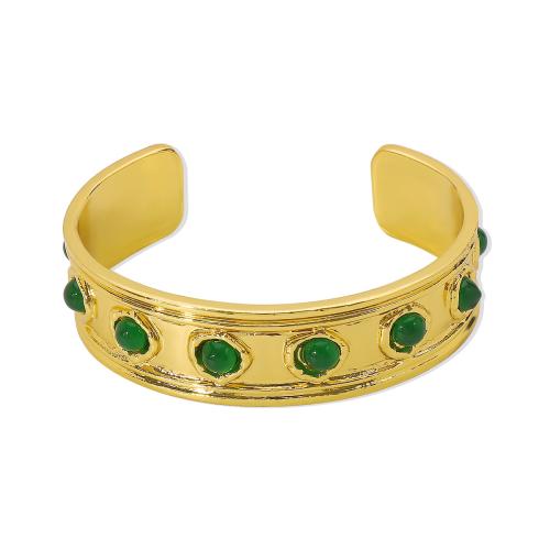 Zinc Alloy Bangle with Resin fashion jewelry & for woman Inner Approx 62mm Sold By PC