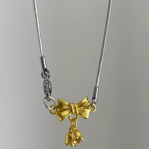 Zinklegierung Schmuck Halskette, Modeschmuck & für Frau, Länge:ca. 45 cm, verkauft von PC