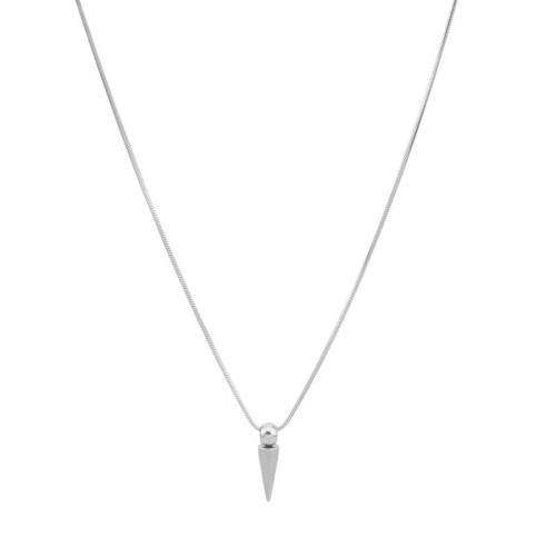 Edelstahl Schmuck Halskette, 304 Edelstahl, mit Verlängerungskettchen von 5cm, poliert, Modeschmuck & für Frau, originale Farbe, Länge ca. 40 cm, verkauft von PC
