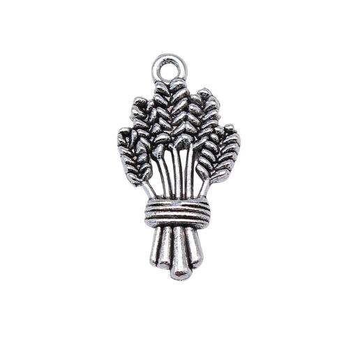 Tibetan Style Pendants, Wheat, antique silver color plated, vintage & fashion jewelry & DIY, 24x13mm, Sold By PC