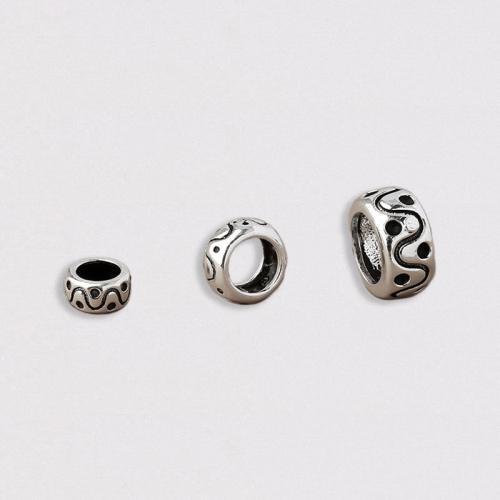 Spacer Beads Jewelry, 925 Sterling Silver, DIY & different size for choice, Sold By PC