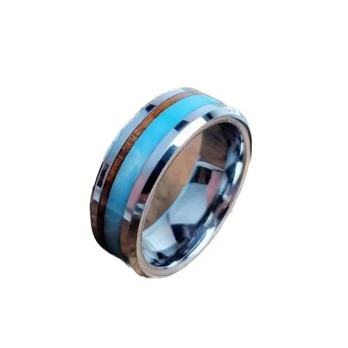 خاتم إصبع الفولاذ المقاوم للصدأ, 304 الفولاذ المقاوم للصدأ, مجوهرات الموضة & للجنسين & حجم مختلفة للاختيار, تباع بواسطة PC