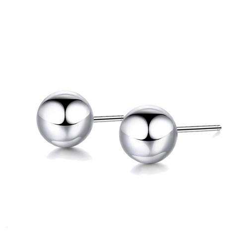Stainless Steel Stud Earrings, 316L Stainless Steel, plated, different size for choice & for woman, more colors for choice, Sold By Pair