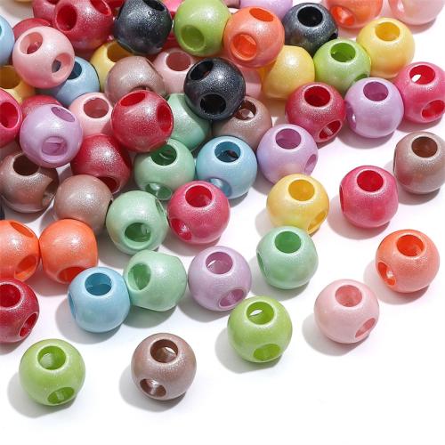 Acrylic Jewelry Beads, DIY, more colors for choice, 5PCs/Bag, Sold By Bag