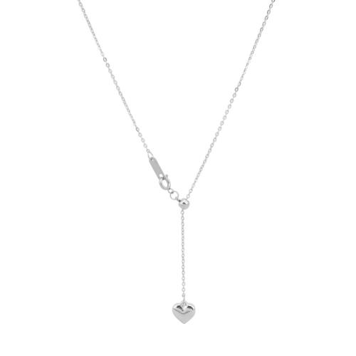 Stainless Steel Jewelry Necklace, 304 Stainless Steel, fashion jewelry & for woman, original color, Length:Approx 55 cm, Sold By PC