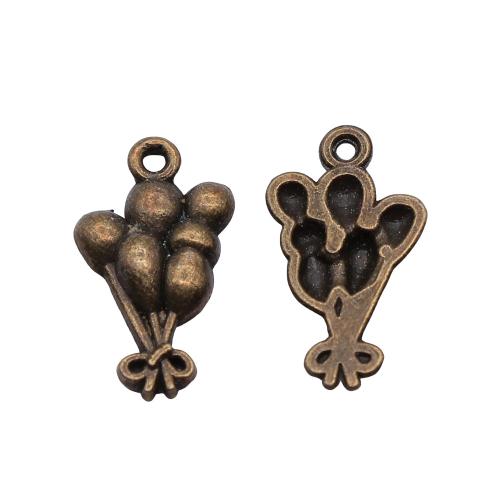 Zinc Alloy Pendants Balloon plated vintage & fashion jewelry & DIY Sold By PC