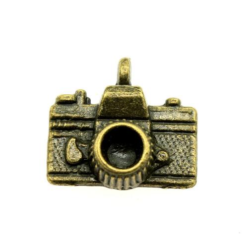 Zinc Alloy Pendants Camera plated vintage & fashion jewelry & DIY Sold By PC