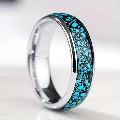Stainless Steel Finger Ring, 304 Stainless Steel, fashion jewelry & Unisex & different size for choice, 8mm, Sold By PC