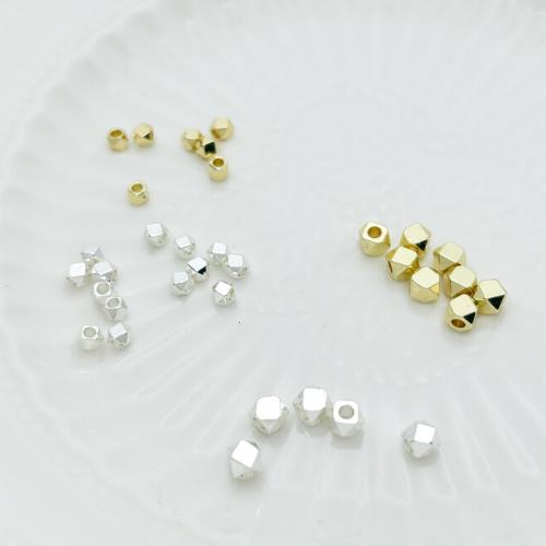 Brass Jewelry Beads, DIY & different size for choice, more colors for choice, 6mm, 100PCs/Bag, Sold By Bag