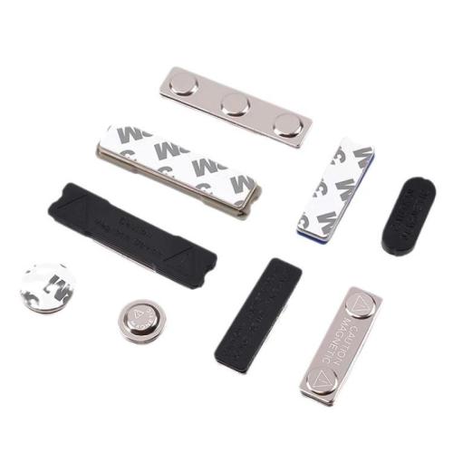 Magnetic Hematite Clasp, NdFeB Neodymium, with Magnet & ABS Plastic, plated, durable & DIY & different styles for choice, more colors for choice, Sold By PC