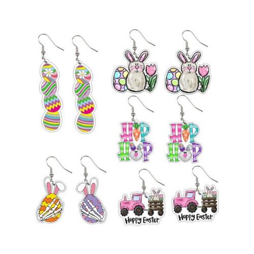Easter Jewelry Acrylic fashion jewelry & for woman Sold By Pair
