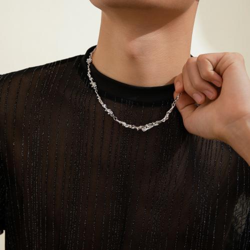 Zinc Alloy Jewelry Necklace plated for man Sold By PC