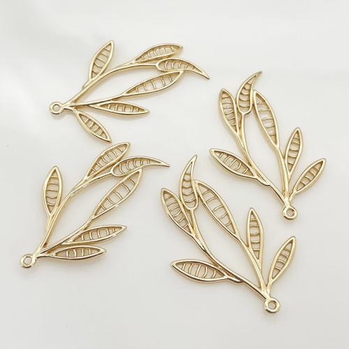 Brass Jewelry Pendants plated DIY golden Sold By Lot