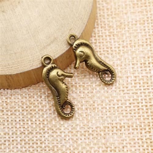 Zinc Alloy Animal Pendants Seahorse plated vintage & fashion jewelry & DIY Sold By PC