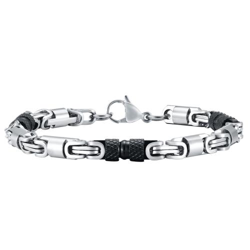 Stainless Steel Jewelry Bracelet, 304 Stainless Steel, fashion jewelry & for man, 6mm, Length:Approx 20 cm, Sold By PC
