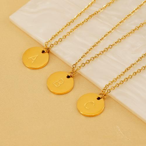 Stainless Steel Jewelry Necklace 304 Stainless Steel 18K gold plated fashion jewelry & for woman golden 12mm Length Approx 45 cm Sold By PC