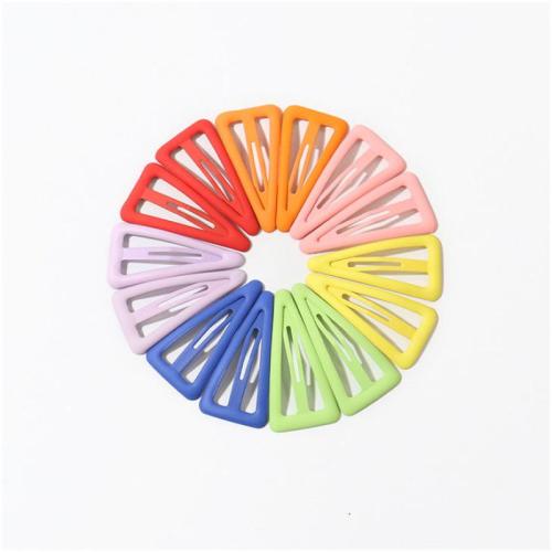 Hair Snap Clips, Tibetan Style, stoving varnish, Girl & different styles for choice, mixed colors, 14PCs/Box, Sold By Box