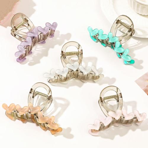 Hair Claw Clips, Resin, handmade, for woman, more colors for choice, Sold By PC