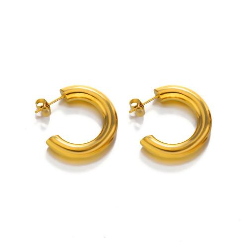 Edelstahl Ohrringe, 304 Edelstahl, plattiert, für Frau, keine, 5mm, 10PCs/Menge, verkauft von Menge