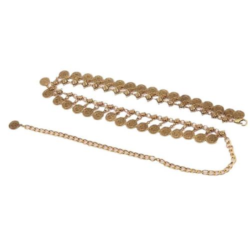 Body Chain Smycken, Zink Alloy, för kvinna, fler färger för val, Längd 100 cm, Säljs av PC