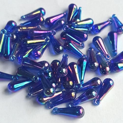 Transparent Acrylic Beads, Teardrop, DIY, more colors for choice, 8x20mm, 500G/Lot, Sold By Lot