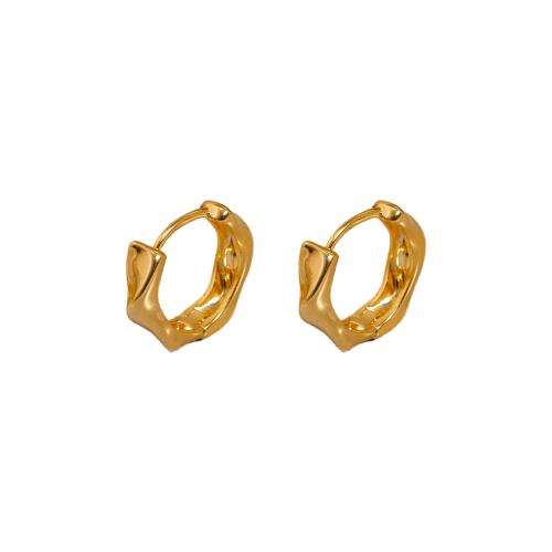 Brass Leverback Earring, fashion jewelry & for woman, golden, Sold By Pair